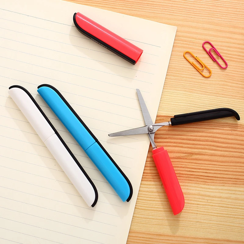 

Креативные конфеты, скрытая ручка, дизайнерские школьные безопасные ножницы для резки бумаги, художественные принадлежности для офиса и шк...
