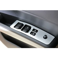 abs chrome for nissan x trail t3 2008 2013 accessories car glass switch cover trim door window button panel car styling 4pcs
