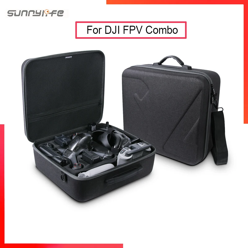 

Многофункциональный чехол Sunnylife для DJI FPV, чехол для переноски, наплечный чехол, водонепроницаемые и пыленепроницаемые для DJI FPV Combo