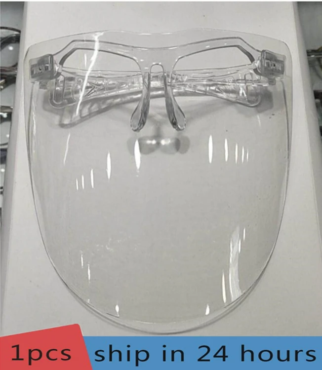 1 шт. кухонная прозрачная маска для лица защита от жира и лука Пылезащитная