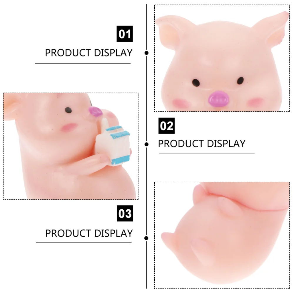 

6pcs Creative Cartoon Decorations Micro Landscape Decoration Garden Decor