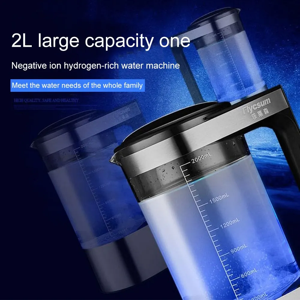 Станок для насыщения воды водородом объемом 2 л стакан с насыщенным гидроксидом V8