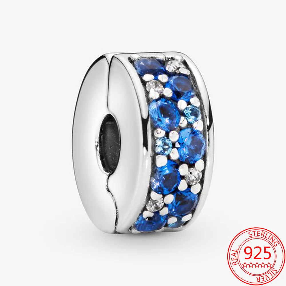 

Браслеты и ожерелья Pandora из серебра 925 пробы с фиксирующим паве