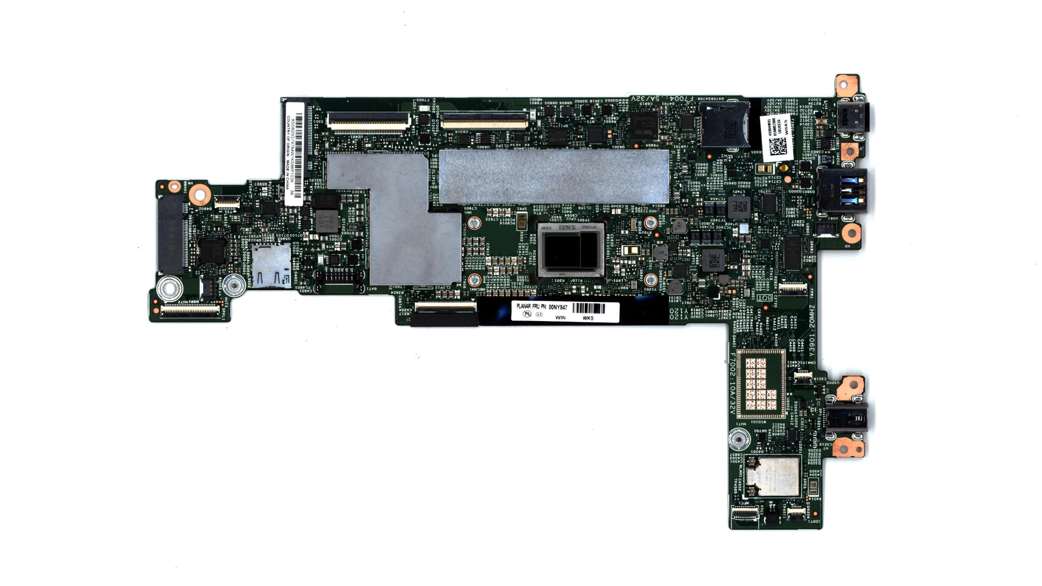 Оригинальная интегрированная материнская плата для ноутбука lenovo ThinkPad X1 Tablet M5 6Y57 8
