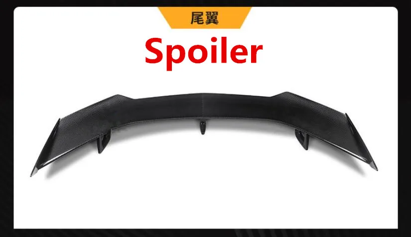 Высококачественный бампер из углеродного волокна для заднего багажника спойлер