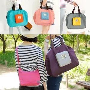 Водонепроницаемая нейлоновая Дорожная сумка унисекс, складной спортивный мешок, органайзеры, вместительные упаковочные кубики, портативные большие чемоданы