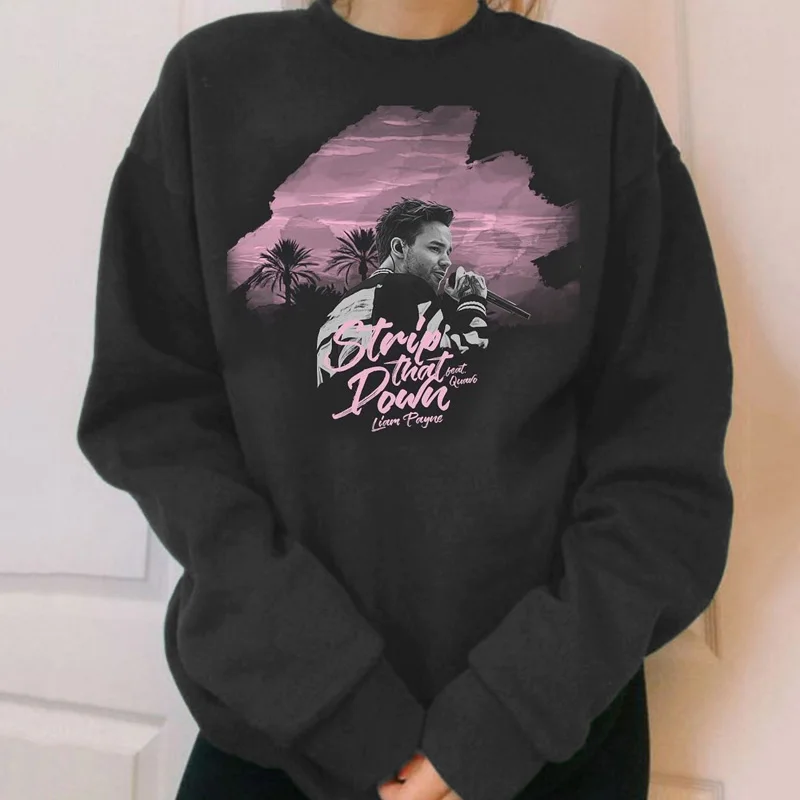 

Liam Payne Loose Unisex Print Sweatshirt