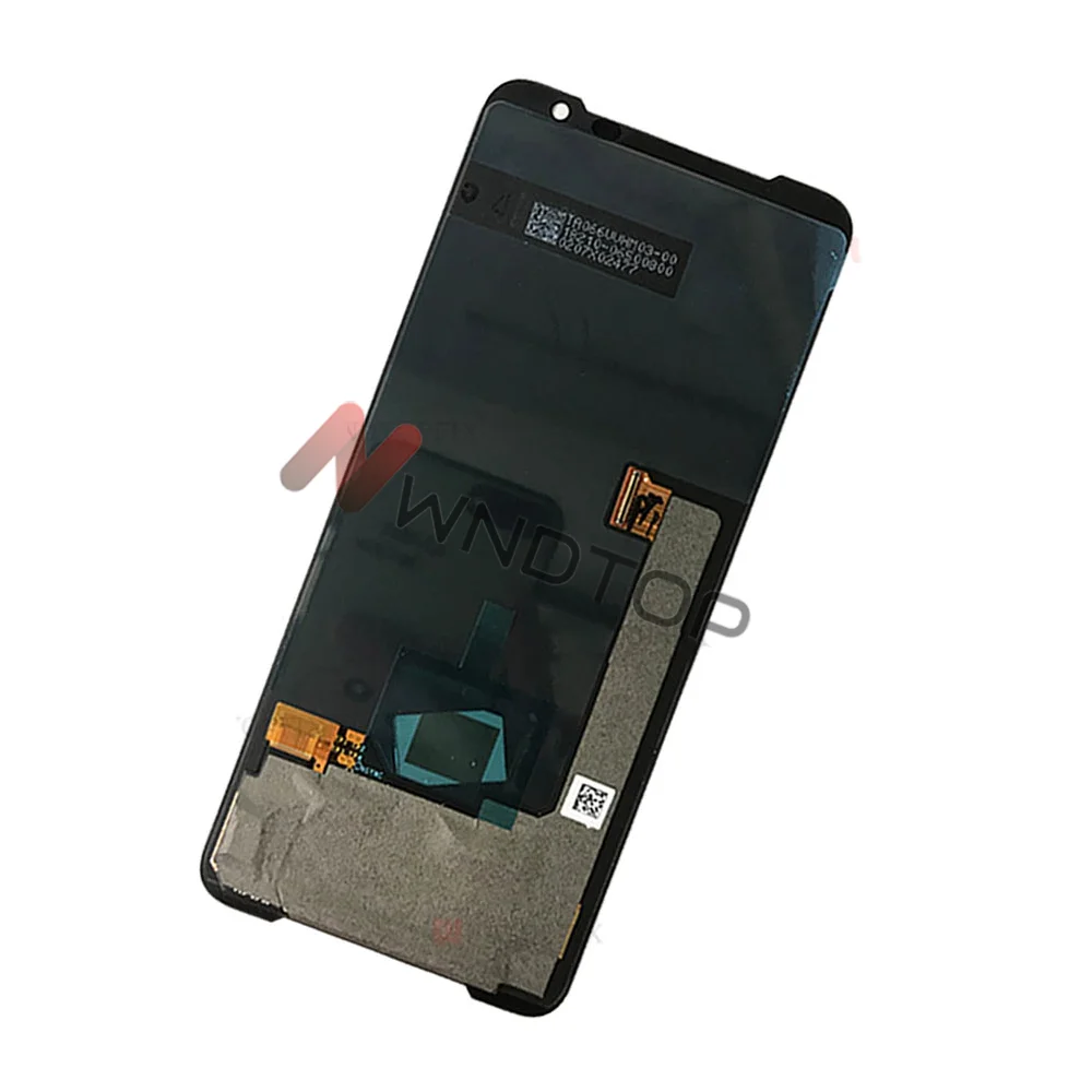 Pantalla LCD de montaje de digitalizador con pantalla t&aacute;ctil, 100% probada para Asus ZS661KS, piezas de repuesto para tel&eacute;fono Asus ROG 3 ZS661KS-2