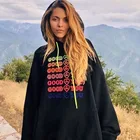 Толстовка с надписью Good for You, бархатный свитшот для мужчин и женщин, флисовое худи в стиле Харадзюку, уличная одежда в стиле хип-хоп в Корейском стиле