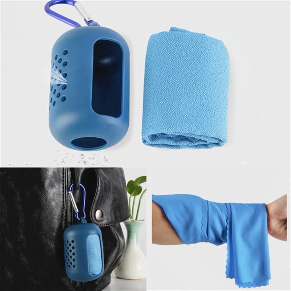 Быстросохнущее холодное спортивное полотенце 30 Х80 см | Спорт и развлечения