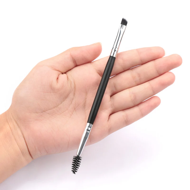 Aokitec многофункциональная Кисть для макияжа два в одном кисть бровей ресниц