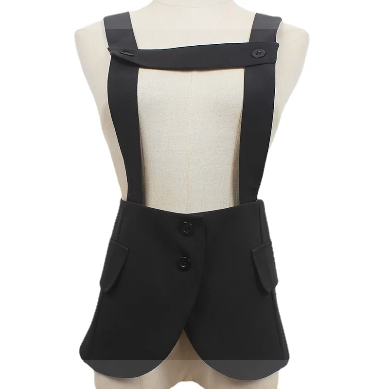 

Irregular All Match Waist Coat For Ladies Women's Vest Retro Hollow Out Short Blazer Vests for Women Spring/autumn 2021 Coats