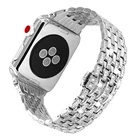 Браслет из нержавеющей стали для Apple Watch 38 мм 42 мм 40 мм 44 мм 41 45 мм