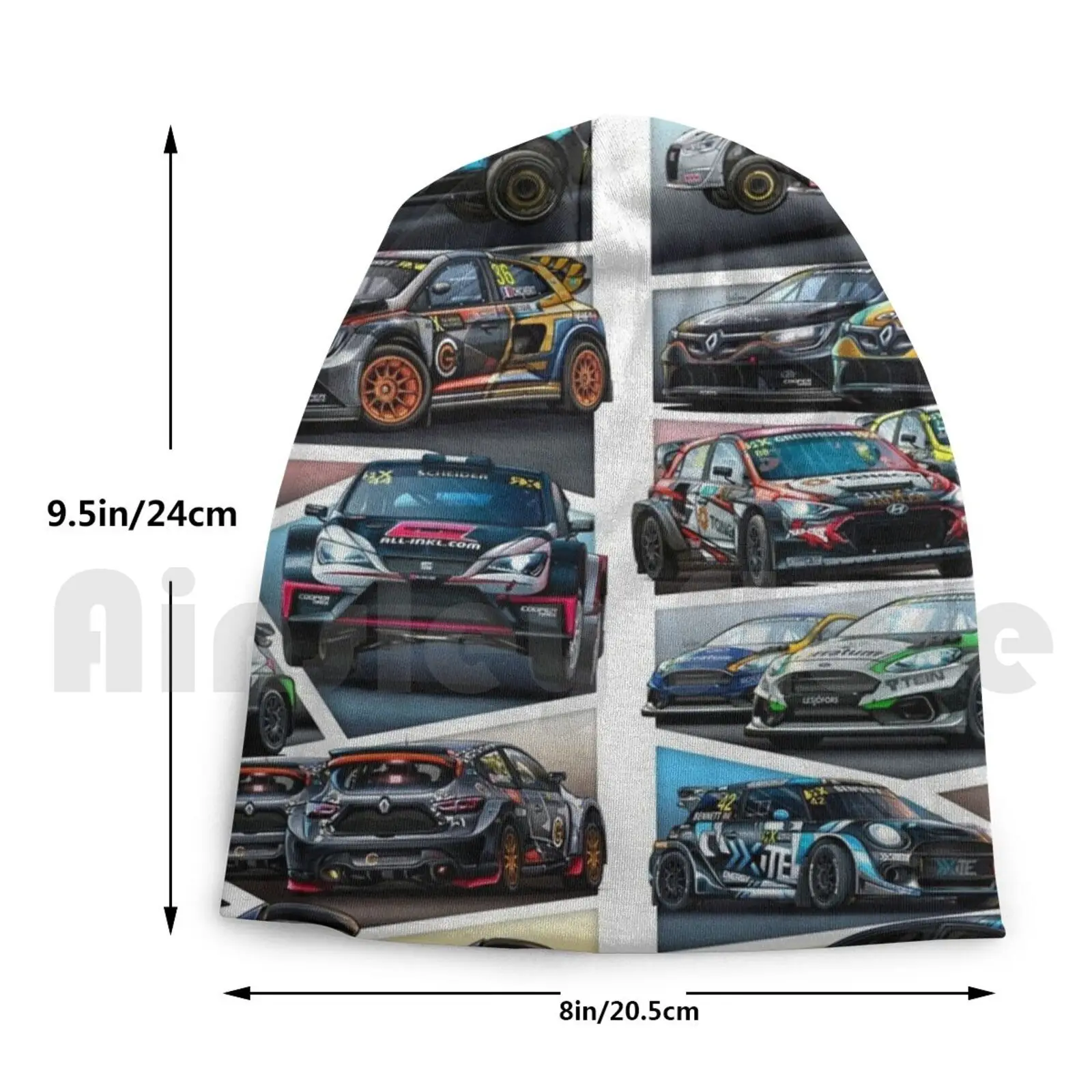 Цифровая Шапка-бини для рисования Fia World Rallycross 2019, шапка-углубление, подушка с принтом «сделай сам», ралли World Rallycross, ралли Wrx Rx (art.: 3920c2ccba0db) - 3920c2ccba0db