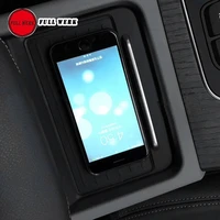 1 pc car phone wireless charger device for 2018 21 audi q5l sq5 car styling fast charging plate holder support accessories