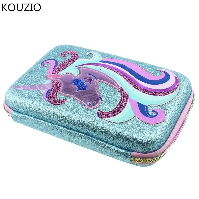Чехол для карандаша kawaii cute unicorn estuche escolar kalemlik cartucheras para lapices escolares kalem pennpennenzak clear