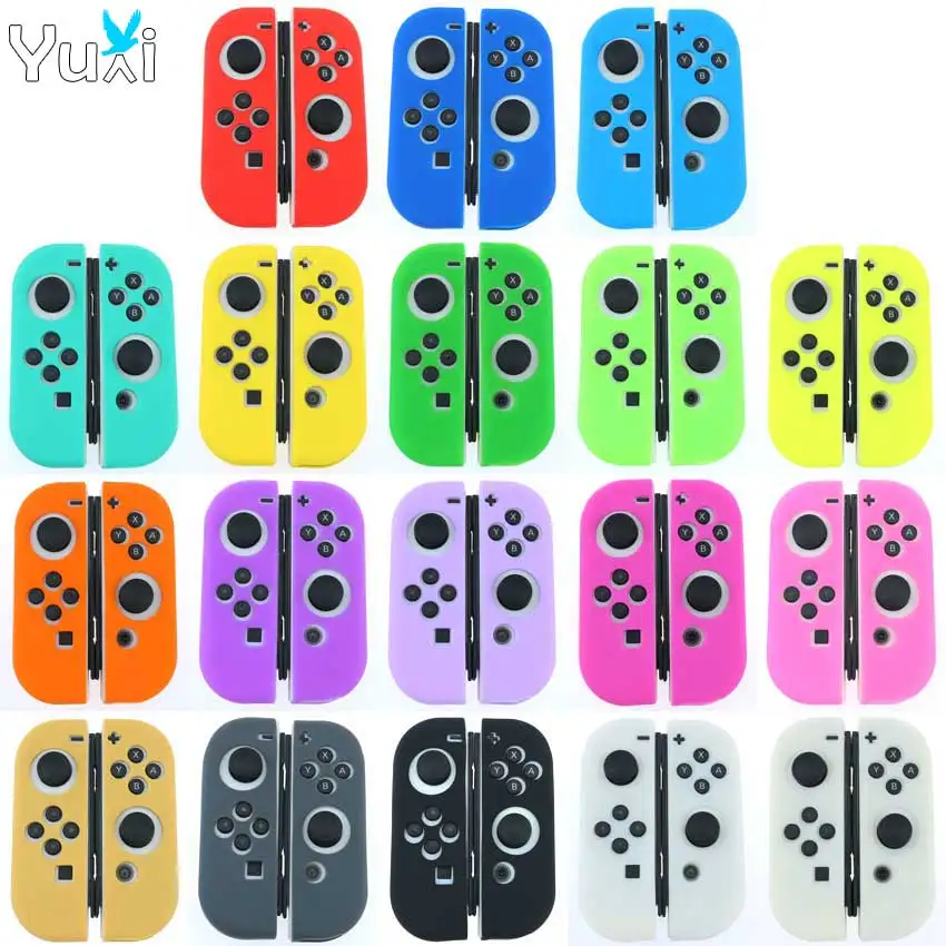 Силиконовый резиновый чехол YuXi для Nintendo Switch Joy Con Controller For NX NS Joycon
