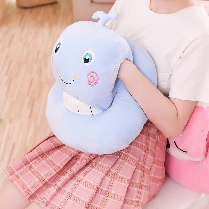 Симпатичная плюшевая игрушка в виде лисы и Кита мягкая мультяшная подушка