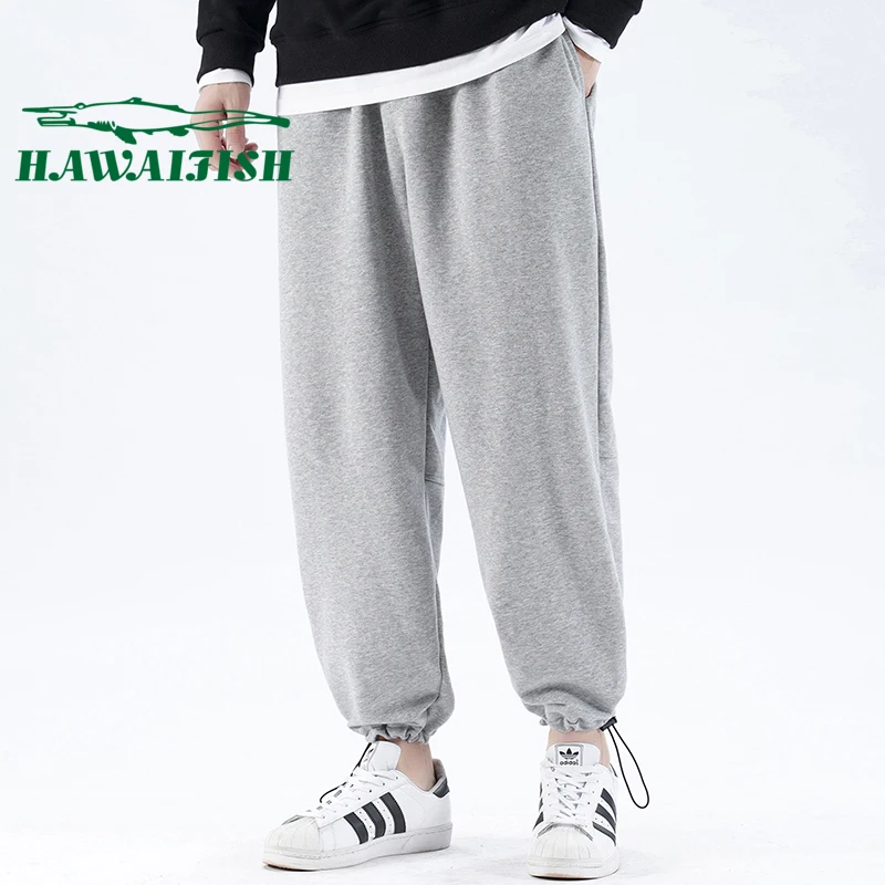 

Весенние спортивные брюки, мужские, из тонкого хлопка, повседневные, мужские свободные, однотонные, на завязках, 2021