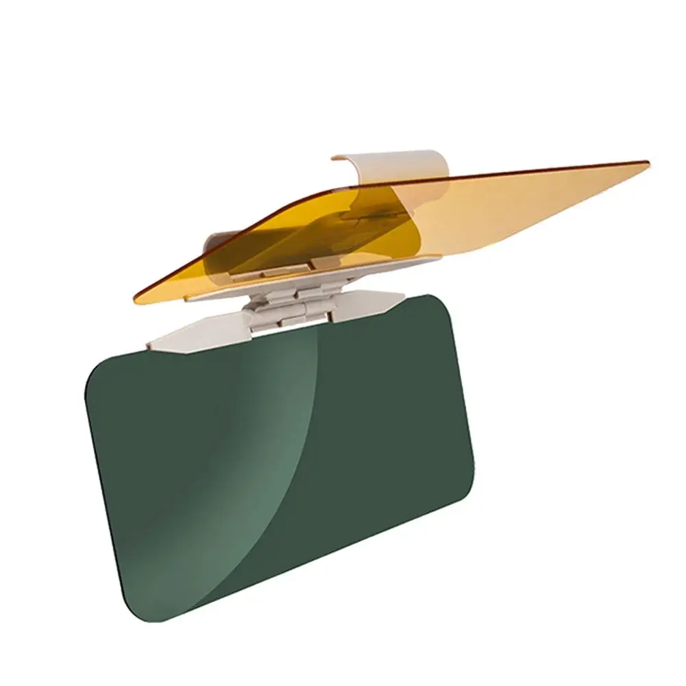 

2 in 1 Car Sun Visor HD Anti-UV Day Night Dazzling Goggle Vision Sun Block Anti-Dazzle Sunshade Rotatable Clear Driving Mirror