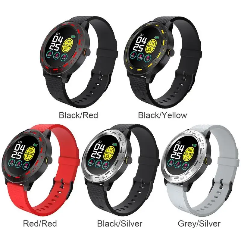 S18 Смарт часы IP67 водонепроницаемый монитор сердечного ритма кровяное давление