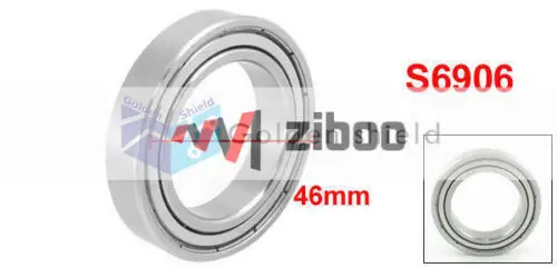 Шариковый подшипник с глубоким желобом из нержавеющей стали 46 мм x 30 9 |