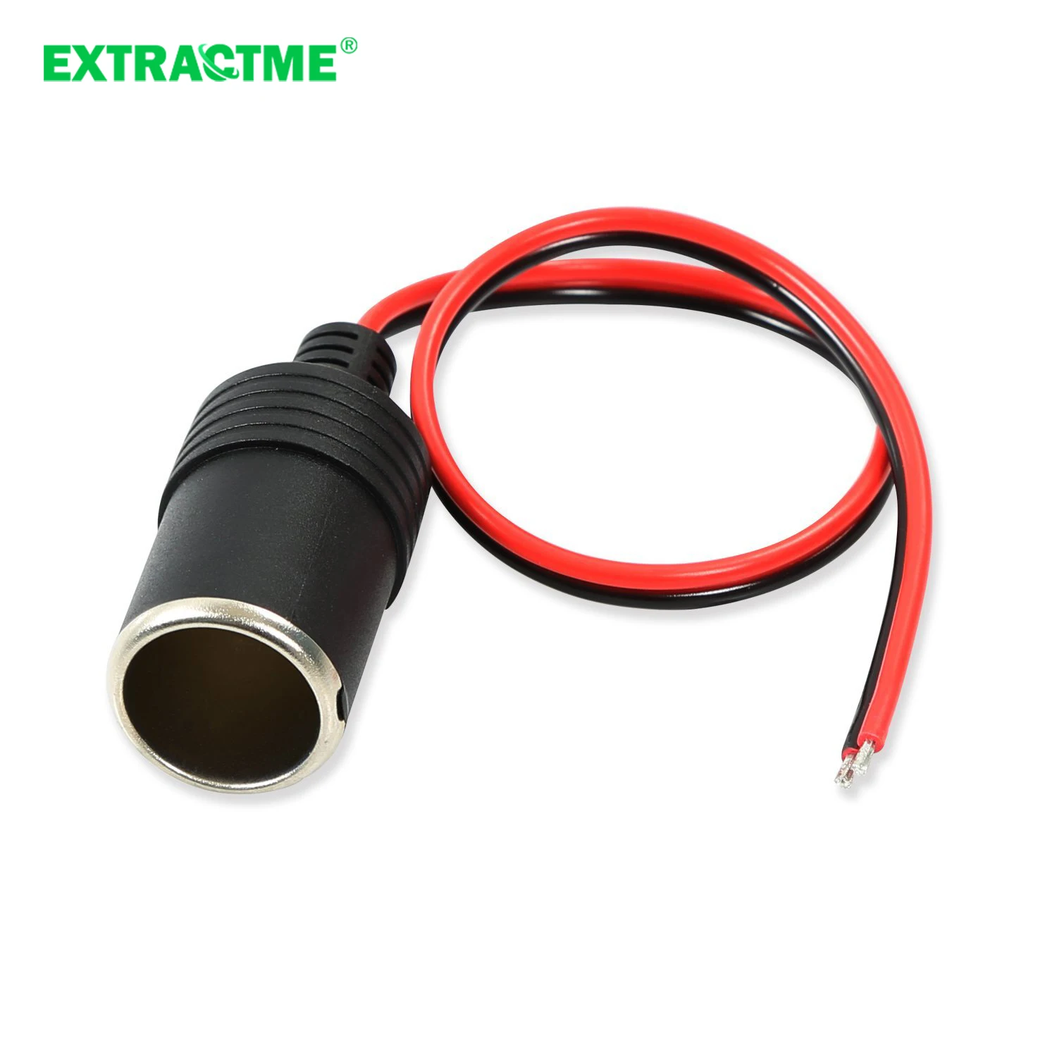 

Extractme Car Lighter Socket 12V Boat Car Cigarette Lighter Plug Connector Adapter Receptacle Cigar Power Plug Auto Accessories