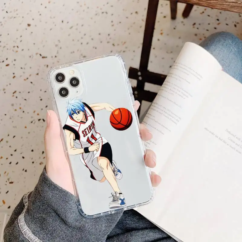 

Kuroko No Basket Phone Case Transparent for iPhone 11 12 mini pro XS MAX 8 7 6 6S Plus X 5S SE 2020 XR