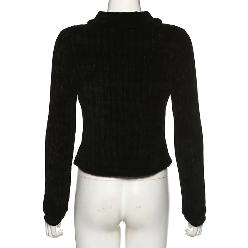 

2020 New Autumn Women's New Long Sleeve Lapel Single Breasted Cardigan Blouses Shirts All Match Tops