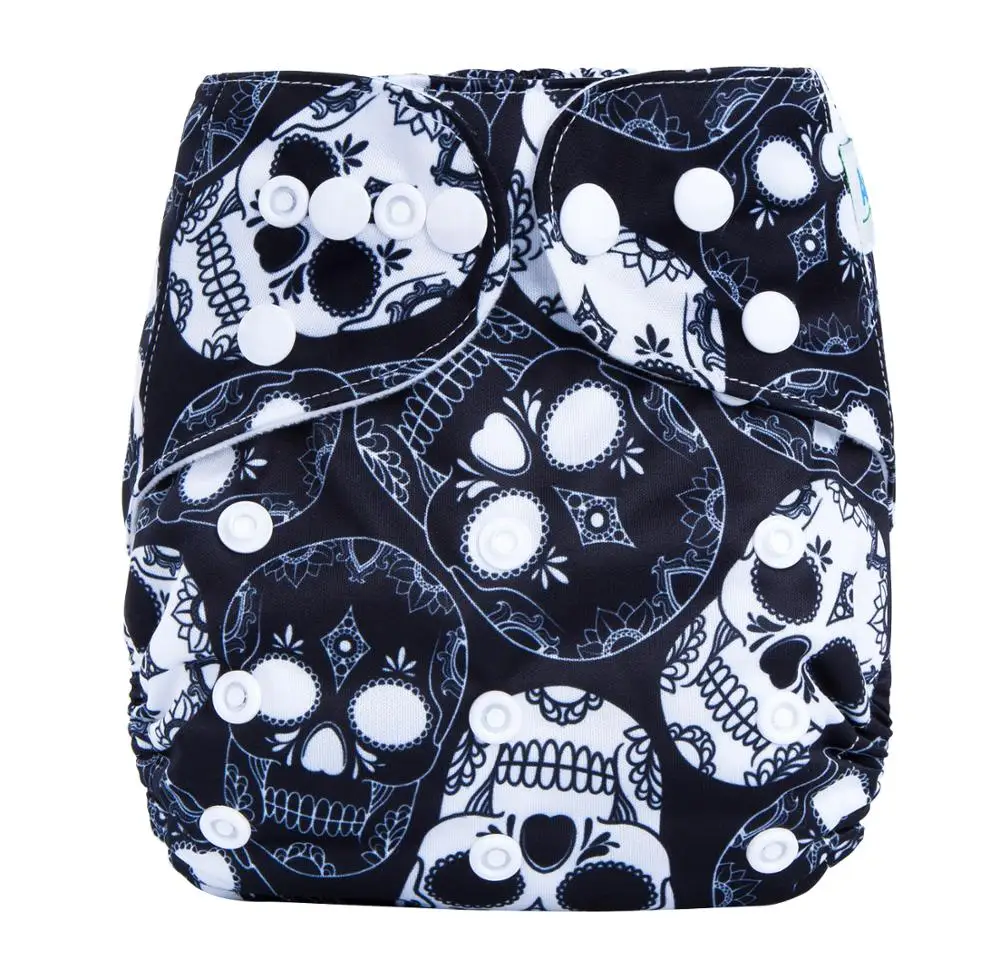 

Adjustable Digital Print Baby Pocket Cloth Diaper Cover Eco-Friendly Nappies Waterproof Baby Diapers Infant Training Pants
