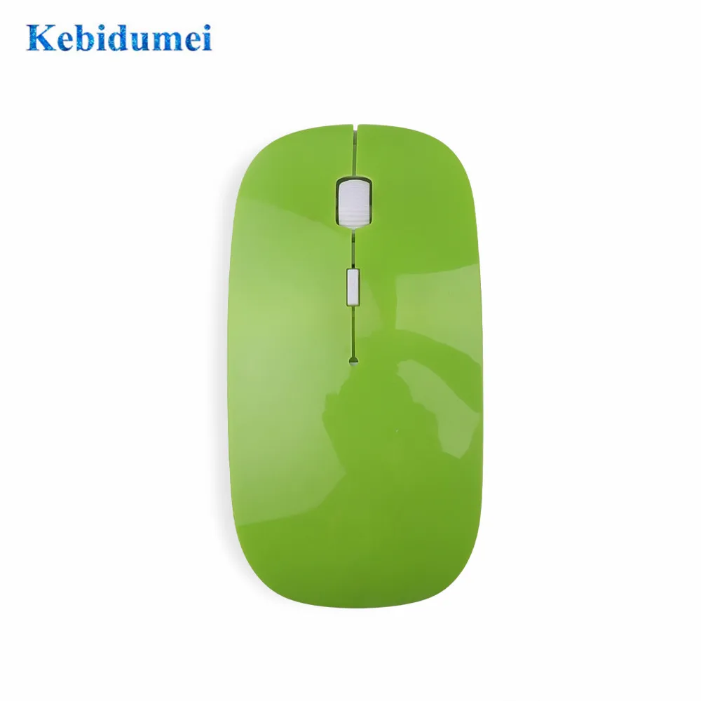 Портативная оптическая беспроводная мини мышь 2 4 ГГц с USB приемником тонкие мыши