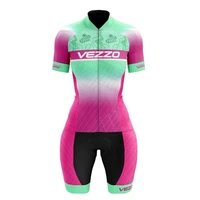 vezzo womens bike jumpsuit outdoor trisuit summer triathlon sports wear trajes ciclismo skinsuit mtb cycling cycle clothing