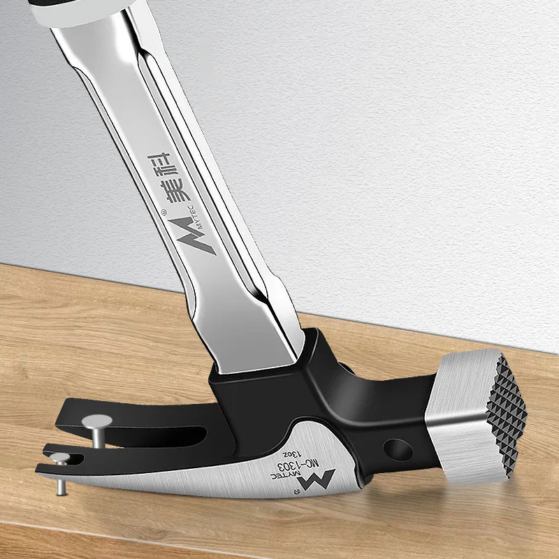 Woodworking Claw Hammer Automatic Nail Suction Multifunctional Anti-skid Shockproof Magnetic Steel Hand Tool | Инструменты