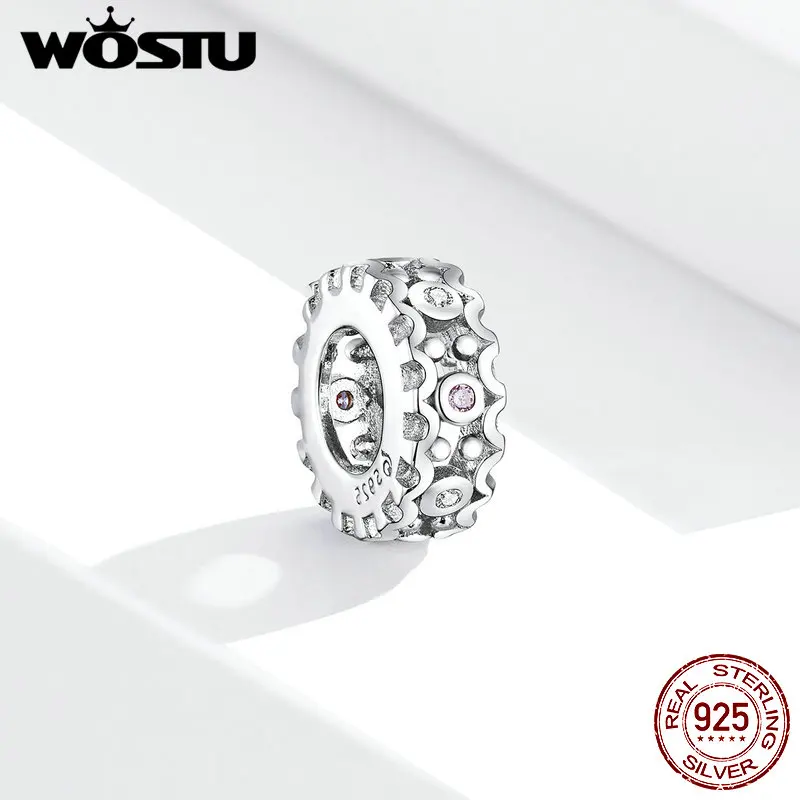 WOSTU 2020 Новинка подлинное серебро 925 пробы филигранные подвески бусины подходят