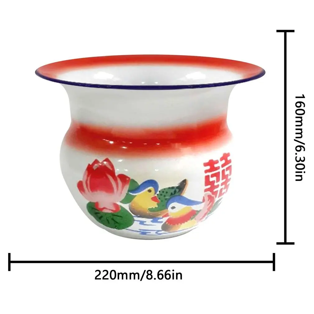 

1960s Chinese Traditional Fruit Basket Chinese Vase Antique Kitchen Tool Champagne Ice Bucket Wedding Decorations