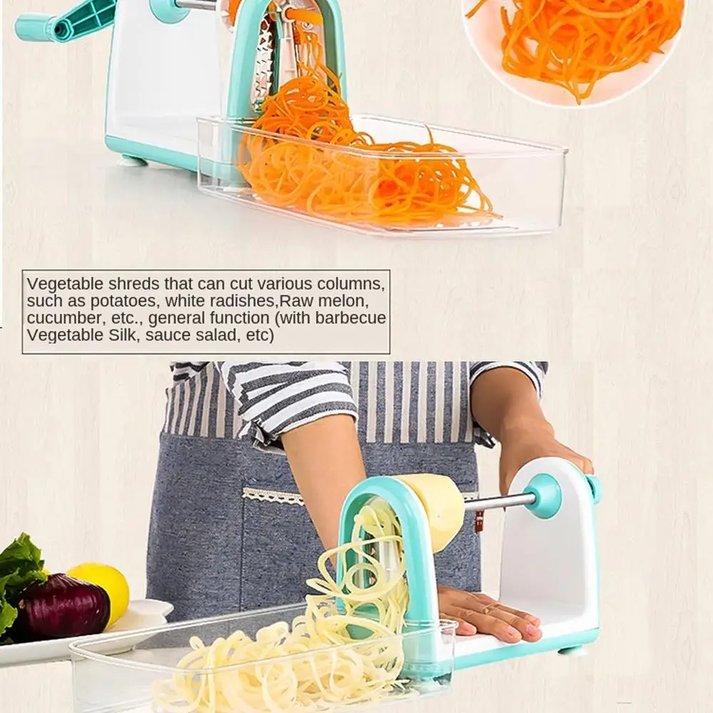 

Vegetable Cutter Round Manual Slicers Roller Slicer Food Processors Potato Grater Cheese Kitchen Tools Accessories