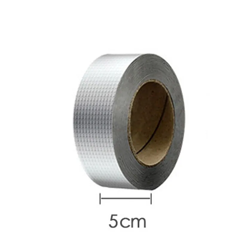 

Aluminiumfolie Plakband Waterdichte Duct Tape Super Reparatie Crack Dikker Butyl Waterdichte Tape Huis Renovatie Gereedschap