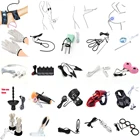 Анальная пробка Taser с электрошоком, пробка для пениса, электростимулятор, силиконовые перчатки, массажные зажимы для сосков, Кольца для пениса, секс-игрушки