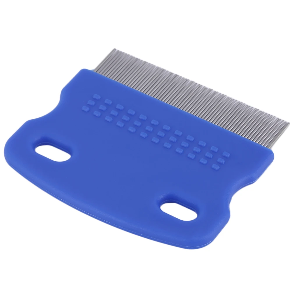 Волосы вошь Расческа Щетка для изящных яиц без пыли Nit удаление из нержавеющей