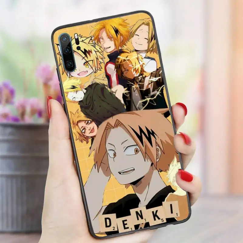 

Denki Kaminari My Hero Academia anime Phone Case For Huawei honor Mate P 10 20 30 40 i 9 8 pro x Lite smart 2019 nova 5t