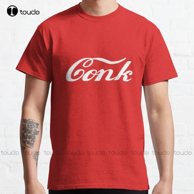 

Новинка, футболка Conk Meme, Классическая футболка, хлопковая футболка, женская рубашка поло, индивидуальная футболка aldult для подростков, унисе...