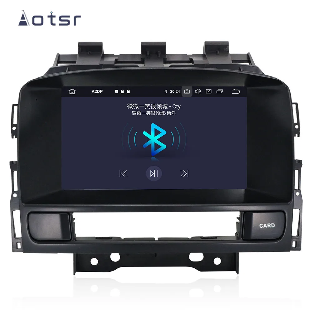 Автомагнитола с GPS навигацией Android 9 0 IPS для OPEL Vauxhall Holden Astra J 2010 + мультимедийный