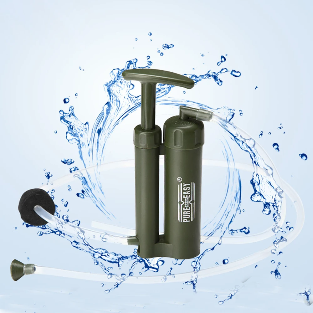 Чистый легкий походный фильтр для воды очиститель 0 1 микрон 2000л портативное