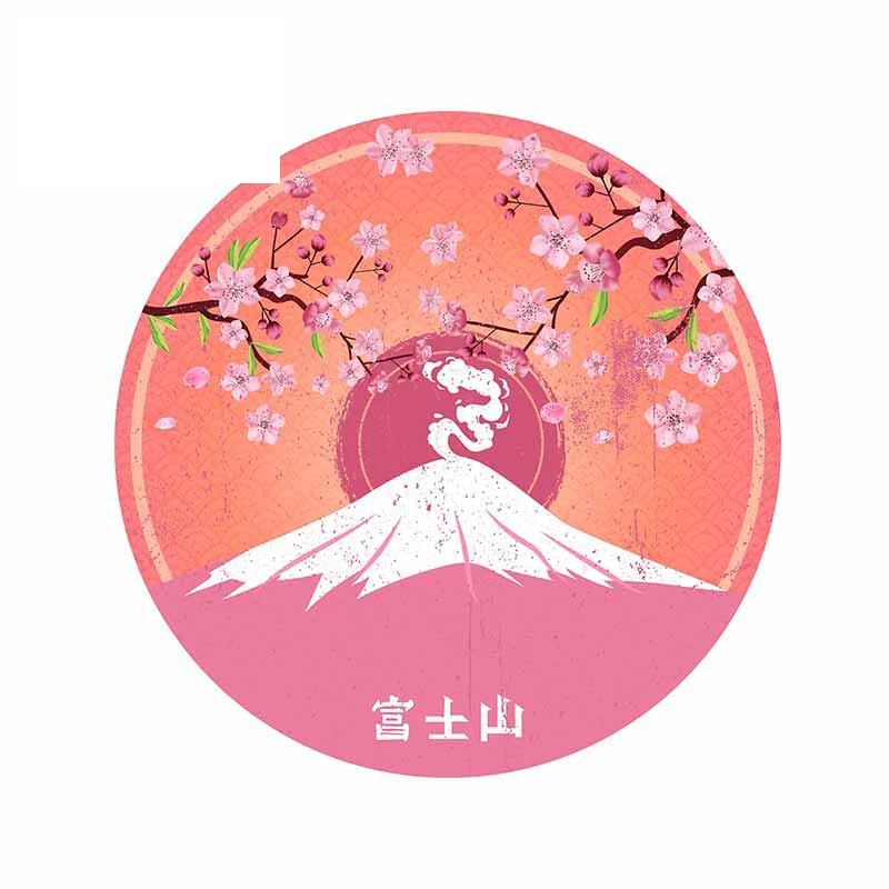 Японские Мультяшные водонепроницаемые автомобильные наклейки для смотрового