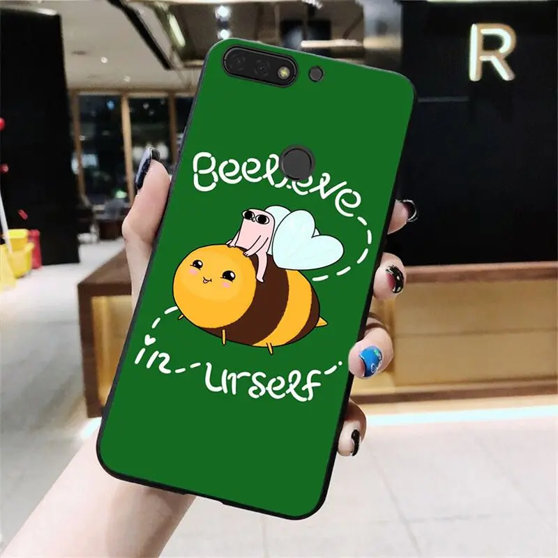 Цветной милый чехол Yinuoda для телефона Huawei Honor 8A 8X 9 10 20 Lite 7A 5A 7C 10i 9X pro Play 8C | Мобильные