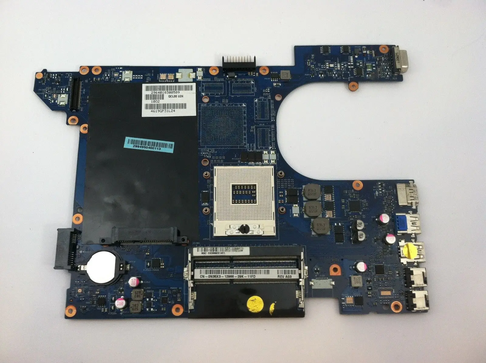 

Материнская плата для ноутбука Dell 15R 5520 7520 QCL00 LA-8241P CN-0N35X3 0N35X3 DDR3 HM76 материнская плата 100% полностью протестирована OK