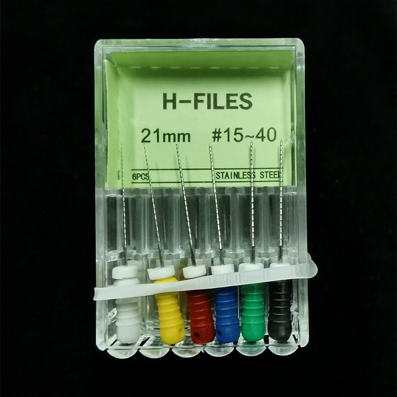Dental Tools Root Cannal Endo H File 21mm 25mm 31mm Stainless Steel Endodontic Instruments Dentist Dentistry Odontologia |