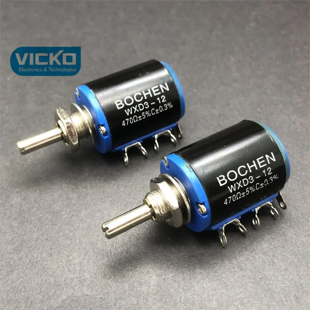 [VK] BOCHEN WXD3-12 прецизионный многоповоротный потенциометр 47K 470K 100R 220R 330R