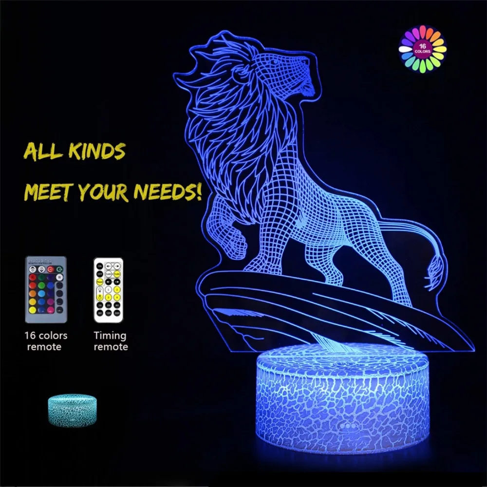 

Animal Series 3D Night Light