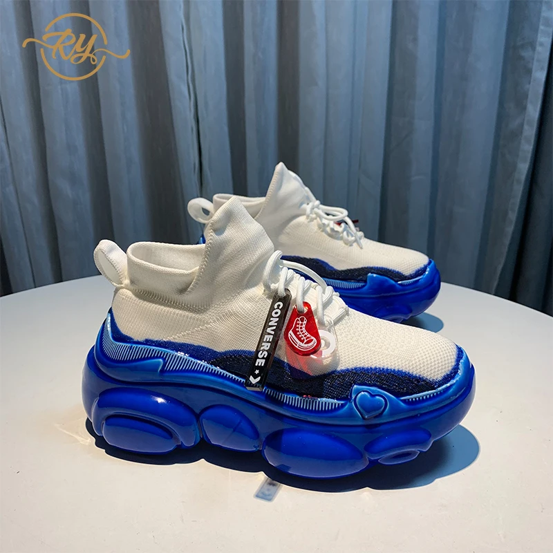 RY RELAA женские кроссовки 2018 модные на платформе стильная женская обувь танкетке